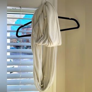 White Infinity Scarf